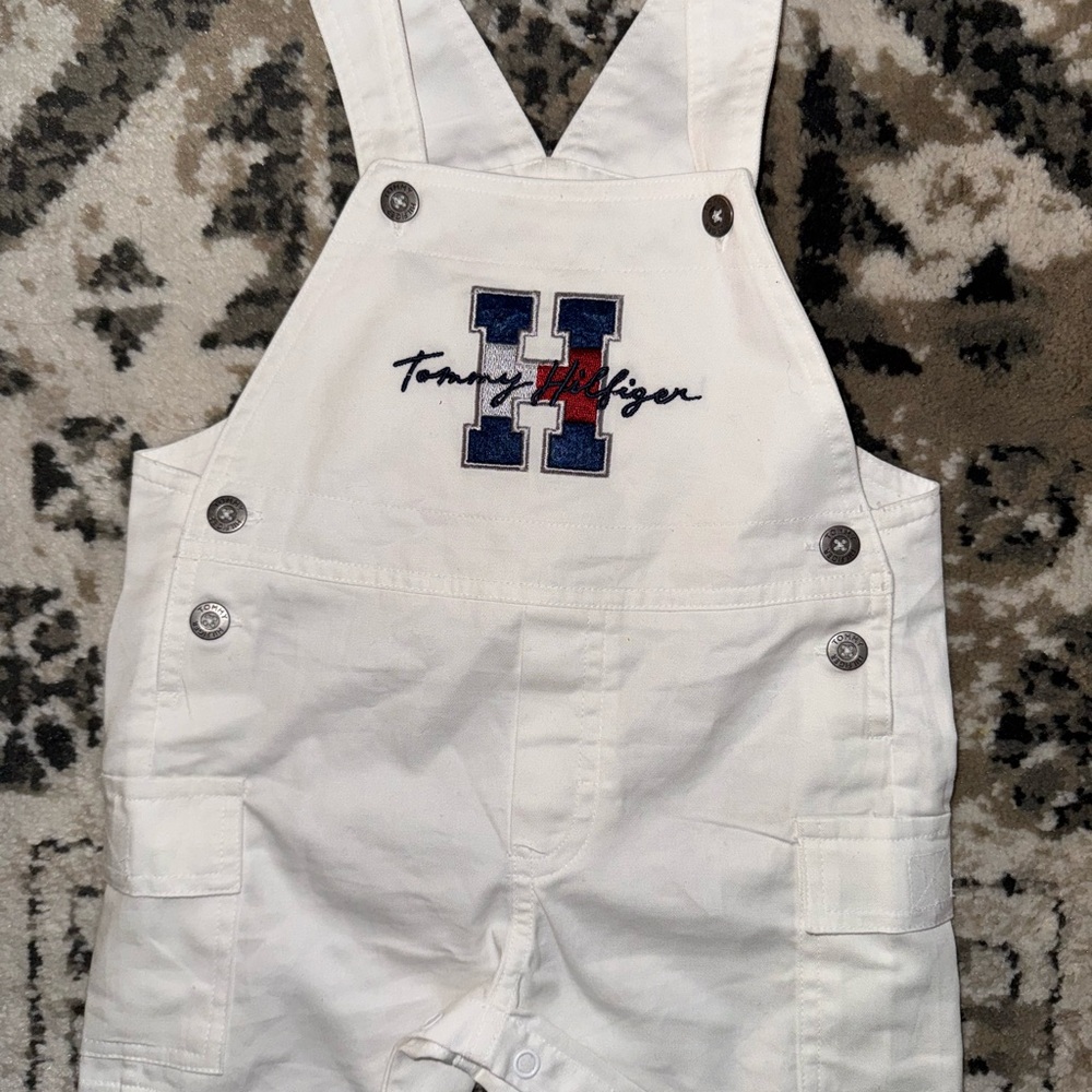 Tommy Hilfiger white Overalls with Logo